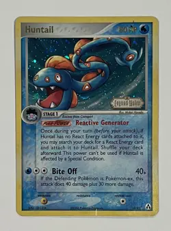 Pokemon - Huntail 18/92 Reverse Holo, Legend Maker - Image 1