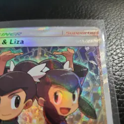 Pokemon TCG: Tate & Liza 166/168 Full Art Trainer Celestial Storm NM Holo - Image 4