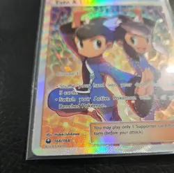 Pokemon TCG: Tate & Liza 166/168 Full Art Trainer Celestial Storm NM Holo - Image 5