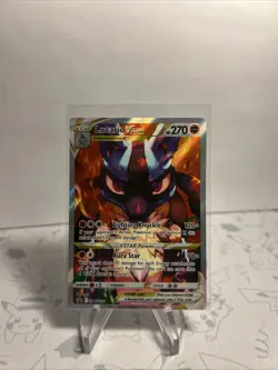 Pokemon TCG Lucario Vstar SWSH291 Black Star Promo NM - Image 2