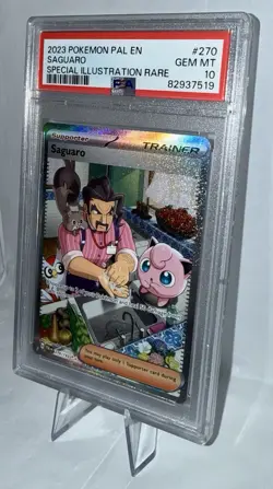 2023 Pokemon PAL EN Saguaro #270 – PSA 10 GEM MINT - Image 3