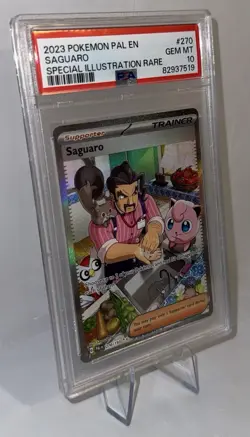 2023 Pokemon PAL EN Saguaro #270 – PSA 10 GEM MINT - Image 4