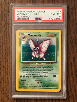 Pokemon Jungle VENOMOTH PSA 8 # 47748915 - Image 1