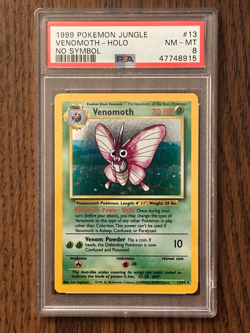 Pokemon Jungle VENOMOTH PSA 8 # 47748915 - Image 3