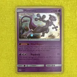 Mewtwo SM214 Holo Promo SM: Promos NM English Pokemon - Image 1