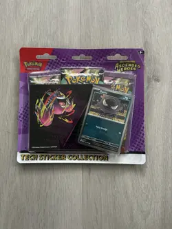 4 X Pokemon Ascended Heroes Tech Sticker & Blister Pack 1 x 30th Anniv bundle - Image 3