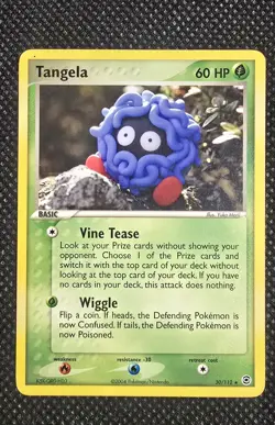 Pokemon TCG Tangela 30/112 EX FireRed LeafGreen 2004 Non Holo - Image 1