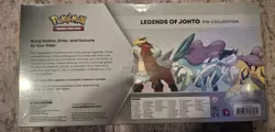 Pokemon TCG Legends of Johto Pin Collection Box - New Sealed (9 Packs, 3 Pins) - Image 3