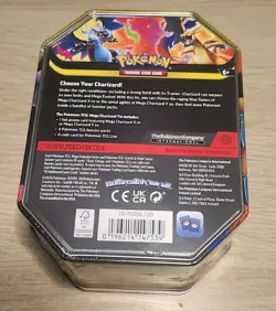 Pokemon TCG Mega Charizard Y EX Tin Sealed In Hand - Image 2