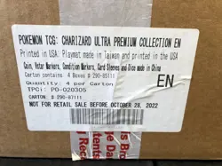 Pokemon Sword and Shield Ultra Premium Collection Charizard UPC Sealed Case - Image 1