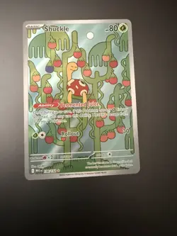 Pokemon Shuckle Mega Evolution 136/132 Illustration Rare NM - Image 1