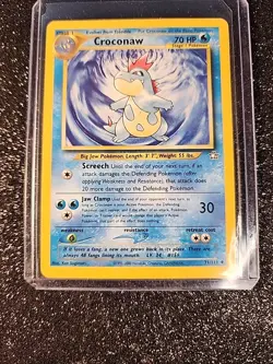 🔥Pokemon - Croconaw 31/111 Neo Genesis LP - Image 1