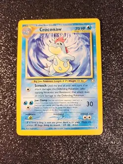 🔥Pokemon - Croconaw 31/111 Neo Genesis LP - Image 2