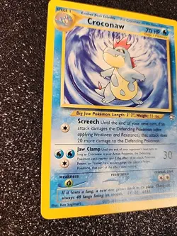 🔥Pokemon - Croconaw 31/111 Neo Genesis LP - Image 3