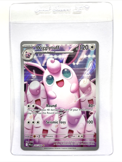Pokemon Wigglytuff 105/094 Mega Evolution Phantasmal Flames Holo IR - Image 2