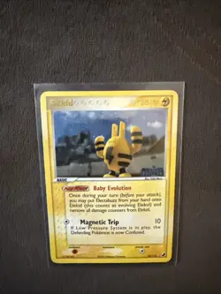 Pokemon TCG EX Unseen Forces Elekid 23/115 Reverse Holo Nm - Image 1