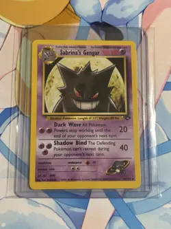 Pokemon TCG Sabrina's Gengar Gym Challenge 29/132 Non-Holo Rare Unlimited NM - Image 1