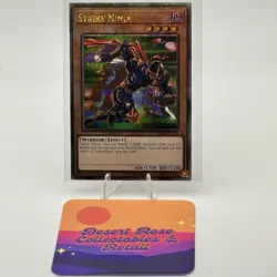 YuGiOh! Strike Ninja RA03-EN131 Quarter Century Secret Rare 1st Ed Bonanza - Image 1