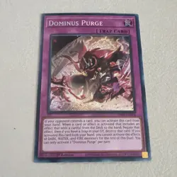 *** DOMINUS PURGE *** 1ST EDITION SECRET RARE INFO-EN078 YUGIOH! - Image 1
