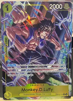 One Piece TCG - Monkey.D.Luffy (111) (Parallel) OP10-111 - Royal Blood Alt Art - Image 1