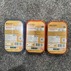 One Piece Tin Pack Set Vol 2 Set of 3 | TS-02 OP-13 | Factory Sealed | Bandai | - Image 2