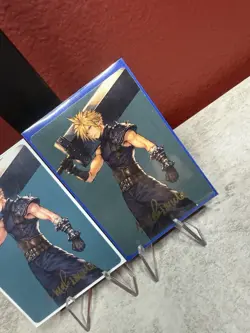 Cloud Ex-SOLDIER Art Card 50/53 Signature Art Series: FINAL FANTASY Gold Stamped - Image 3