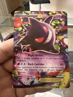 Pokemon Gengar EX Holo Card 34/119 XY-Phantom Forces Near Mint/Mint Condition - Image 1