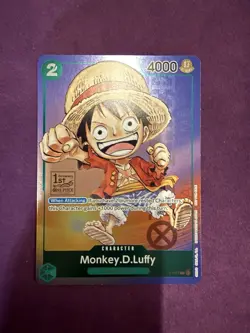 Monkey.D.Luffy (037) (1st Anniversary Tournament) P-037 One Piece Promotion Card - Image 1