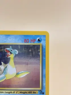 Pokemon TCG Lapras 1st Edition Holo Rare Card Fossil, 10/62 - Image 4