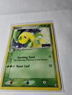 Bayleef Reverse Holo Stamped 35/115 Unseen Forces 2005 Pokemon Card NM - Image 1