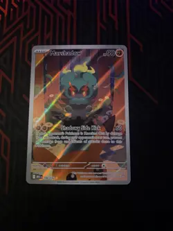 Pokemon TCG Marshadow Mega Evolution Illustration Rare Card 146/132 - Image 1