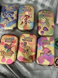 Pokemon 151 Bulk Cards Inc Holo And Reverse Holo In Tins - Image 2