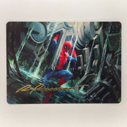STRENGTH OF WILL 22/54 GOLD STAMP ART CARD SPIDER-MAN NM MTG - Image 1