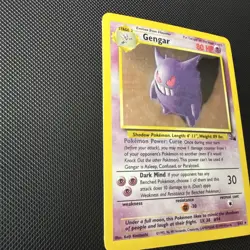 Pokemon TCG - Gengar 5/62 Fossil Holo Rare Pokemon Card - pack fresh m/nm - Image 5