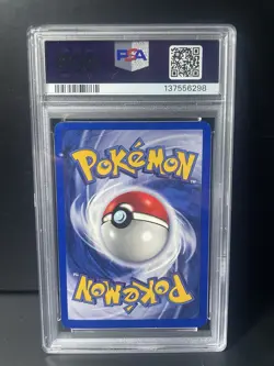 1999 Pokemon Base Unlimited TCG Card Foil Holo - Ninetales #12 PSA 7 NMT - Image 4