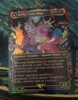 Kefka, Court Mage (0322) (Borderless) Final Fantasy Foil - Image 1