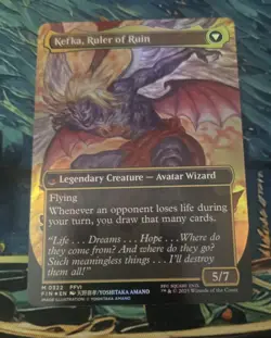 Kefka, Court Mage (0322) (Borderless) Final Fantasy Foil - Image 2
