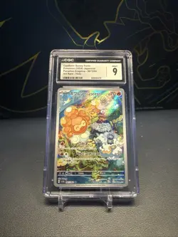 Castform Sunny Form AR Holo 067/064 Paradise Dragona Pokemon CGC 9 - Image 1