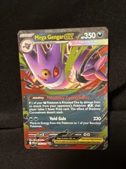 Pokemon TCG Mega Gengar Ex Phantasmal Flames 56/94 Double Rare *Near Mint* - Image 1