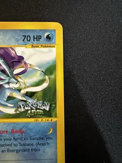Suicune 53 Promo WOTC Pokemon 4ever Black Star Promo Near Mint Condition - Image 3