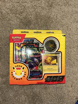 Pokemon Day 2026 Pikachu Collection Box New Sealed TCG - Image 1