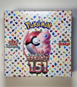 Pokemon 2023 Japanese 151 Booster Box New/Sealed. CLEAN - Image 1