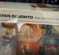 Pokemon Legend of Johto Pin Collection Box Set New Sealed Lot of 2! - Image 2