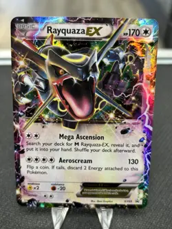 Pokemon Rayquaza EX XY69 Black Star Promo HP - Image 1