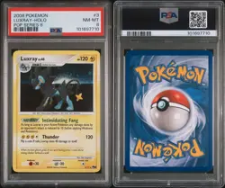 Pokemon POP Series 8 Luxray Holo PSA 8 NM-Mint - Image 3