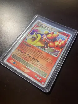 Pokemon Holo Magmortar Lv. X– Mysterious Treasures – 123/123 - 2007 - Image 2