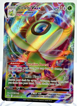 Pokemon TCG - Celebi VMAX - 008/198 - Ultra Rare - Chilling Reign - NEAR MINT - Image 1