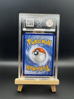 Pokemon TCG Sun & Moon Gold Reshiram & Charizard GX SM247 Promo - ACE 10 GEM - Image 2