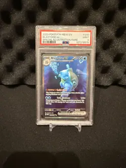 2023 Pokemon 200/165 Blastoise ex SV 151 SIR PSA 9 - Image 1