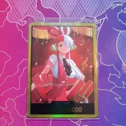 DON!! Card (Uta) (Gold) Extra Booster: One Piece Heroines Edition Foil - Image 1